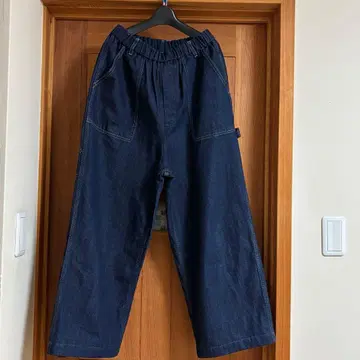 카구레 데님 이지 페인터 팬츠