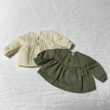 리카짱 옷 갈아입기 의류 2세트 아이보리 카키 네오 브라이스 브라이스