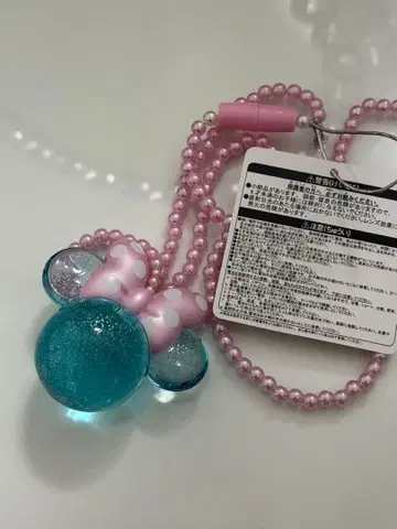 디즈니 미니 빛나는 장난감 펜던트 파르팔루자 목걸이