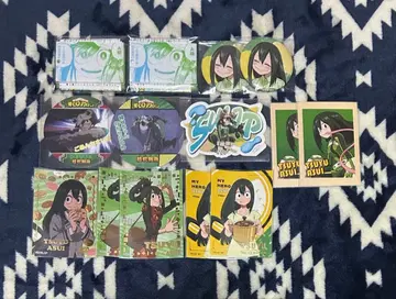 나의 히어로 아카데미아 아스이 츠유 캔뱃지 키링 종이류