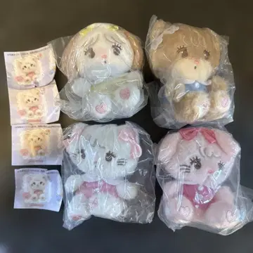 [전종 세트] mikko Characters 봉제 인형 2 가챠