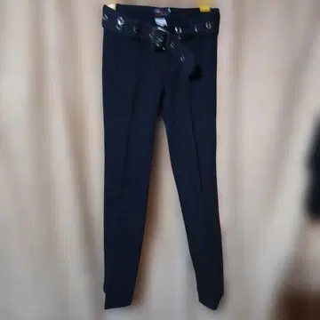 브라질 패션 스트레치 코튼 팬츠 로우라이즈