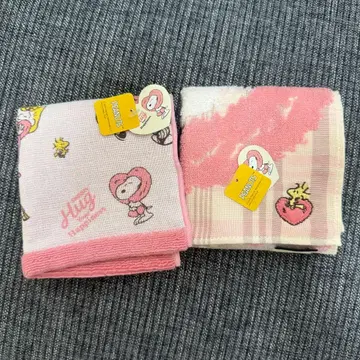 에히메 타월 미술관 한정판 스누피 타월 세트