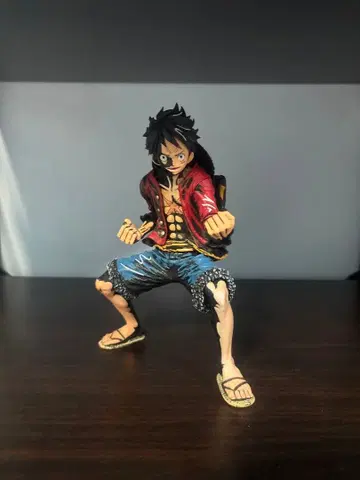 원피스 KING OF ARTIST 루피 피규어 채색 왕초결전