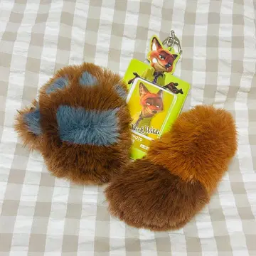 [새상품급] 주토피아 닉 말랑꼬리 손 트레이딩 카드 케이스 키링