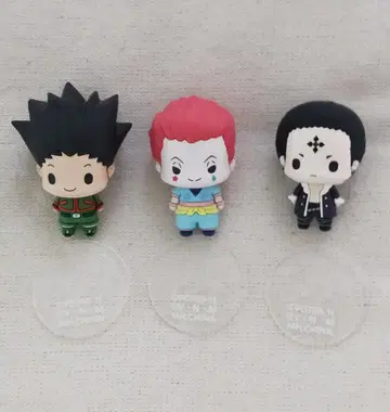 HUNTER x HUNTER 초코링 마스코트 곤 히소카 클로로
