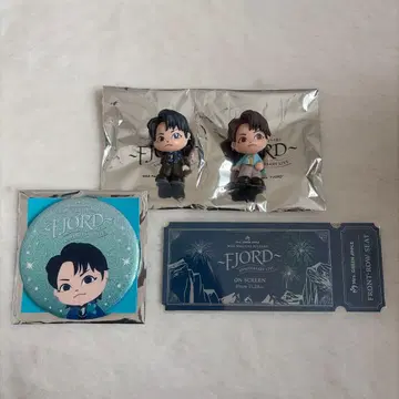 미세스 와카이 히로토 FJORD 피요르드 가챠 피규어 캔뱃지