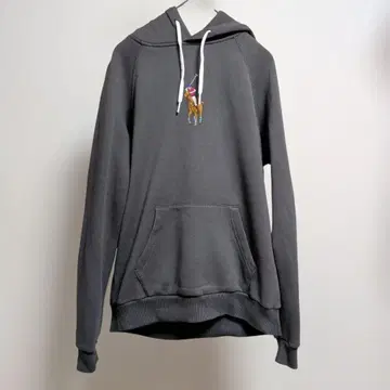 폴로 랄프로렌 후드티 빅 포니 차콜 그레이