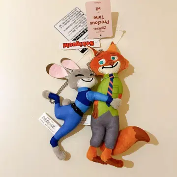 주토피아2 봉제 인형 마스코트 닉 주디 로프트 한정품