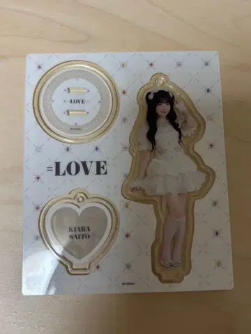 사이토 쥬아라 아크릴 스탠드 보석 의상 이코러브 이퀄러브