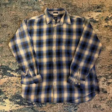 GAP 플란넬 셔츠 00s 90s vintage 빈티지 옴브레