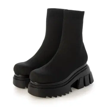 EVOL 통굽 니트 숏부츠 IX5566