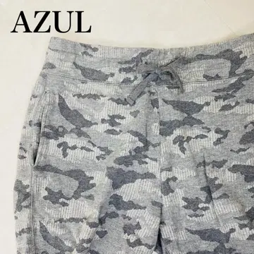 AZUL MOUSSY 하프 팬츠 카모플라쥬 카모플라주 0621B