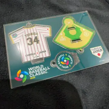 2026년 WBC 사무라이 재팬 아크릴 스탠드 키링 요시다 마사타카