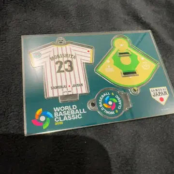 2026 WBC 사무라이 재팬 아크릴 스탠드 키링 모리시타 쇼타