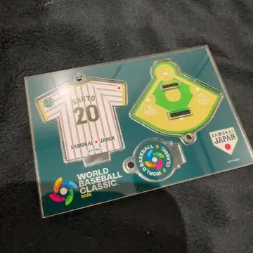 2026년 WBC 사무라이 재팬 아크릴 스탠드 키링 슈토 유쿄