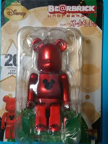 BE@RBRICK Special 오너먼트 메탈릭 레드