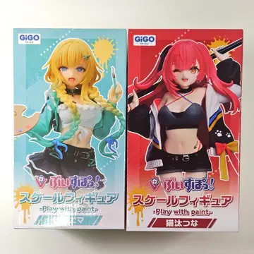 브이스포 네코타 츠나 아이자와 에마 GIGO 피규어 세트