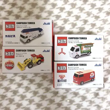 아사히 토미카 미니카 총 4종 세븐일레븐