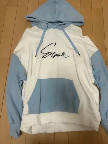 스토푸리 STPR 코론군 컬러 블록 후드티 프리 사이즈