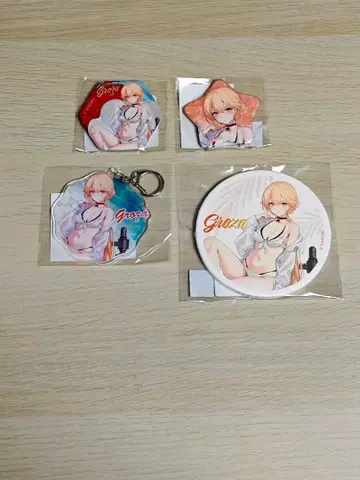 인형 프론트 라인 2 캐릭터 복권 글로자 4종 세트