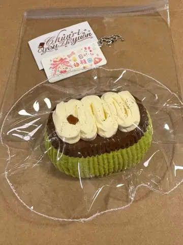 춘일 유치원 말차 크림 케이크 스퀴즈