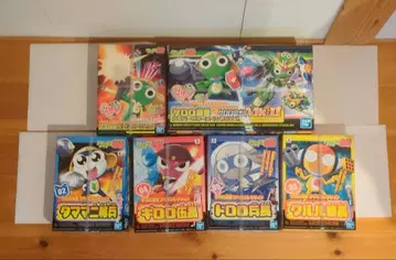 개구리 중사 케로로 프라모델 6체 세트