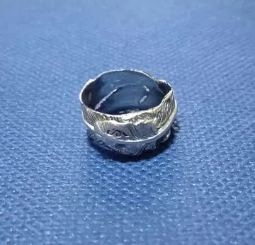 SAAD 사드 페더 태양신 반지 링 SILVER 925