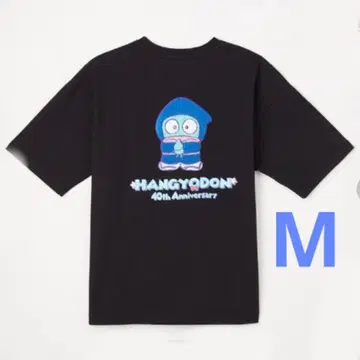 [새상품] 닌자 한교동 사가라 자수 T셔츠 블랙 M 아베일 하피단부이