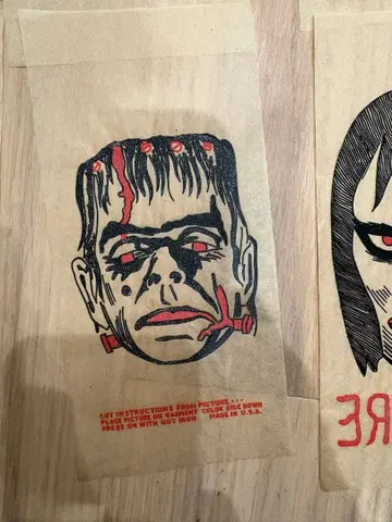 60s 전사 전사 시트 야마다 렌 오모씨 채널 빈티지