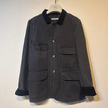 스티븐 앨런 다크 그레이 데님 커버올