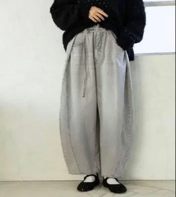 niko and NKJ 벨트 배럴 데님 M