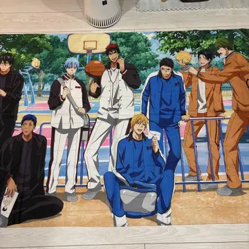 쿠로코의 농구 태피스트리 약 187cm 110cm