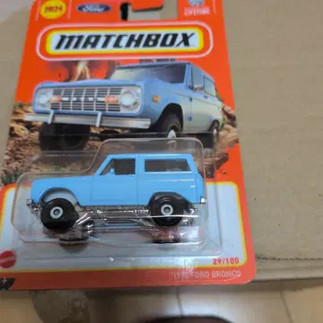 Matchbox 1970 포드 브롱코 미니카