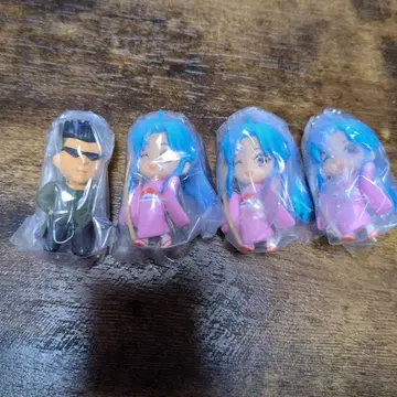 유유백서 미니 피규어 4개 세트