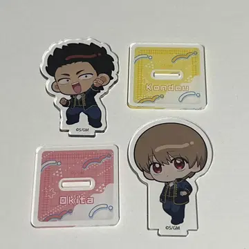 은혼 봄의 여행 미니 캐릭터 아크릴 스탠드 오키타 콘도 2종 세트