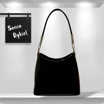 소니아 리키엘 레어 가죽 핸드백 비즈니스