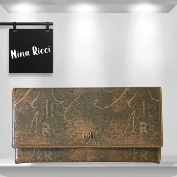 구하기 어려움 Nina Ricci 빈티지 장지갑