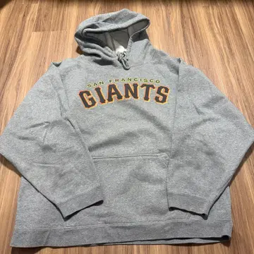 자이언츠 그레이 후드티 XL