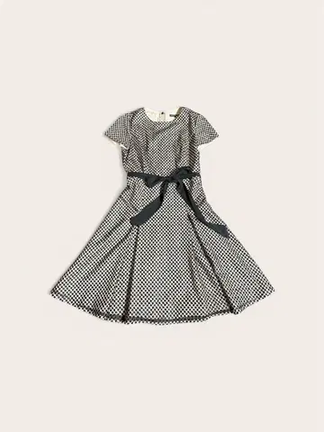 [ 23구 스몰 원피스 S 사이즈 모노톤 리본 벨트 포함 ]