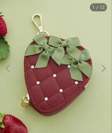 메종 드 플뢰르 딸기 코인 케이스