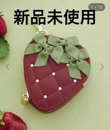 메종 드 플뢰르 딸기 코인 케이스