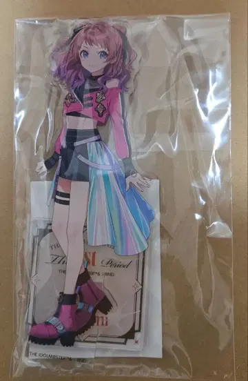 학원 아이돌 마스터 하나미 사키 공식 아크릴 스탠드 1st period