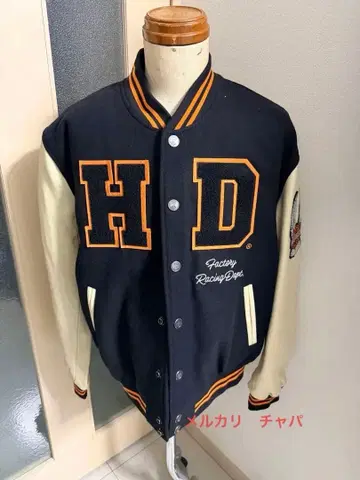 할리데이비슨 120주년 기념 바시티 자켓 M