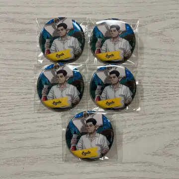 골든 카무이 오가타 캔뱃지 숲의 별하늘 카페