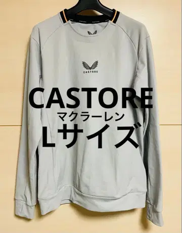 CASTORE 맥라렌 롱 T L 사이즈 라이트 그레이