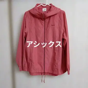 Lean 풀 집업 후드 부착 점퍼 아식스 ASICS 꽃가루 대비