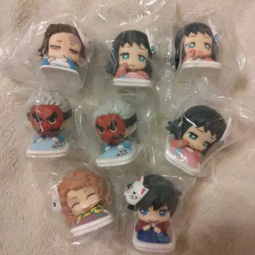 탄지로, 기유, 사비토, 마코모, 우로코다키 오네무탄 컴플리트 세트