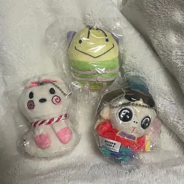 오쟈루마루 가챠가챠 봉제 인형 체인2 오쟈루마루 덴보 니코린보