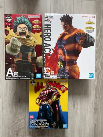 나의 히어로 아카데미아 피규어 3체 세트